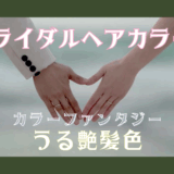 【提案】一生に一度のブライダルヘアカラーを完璧に！カラーファンタジーが叶える理想の花嫁スタイル
